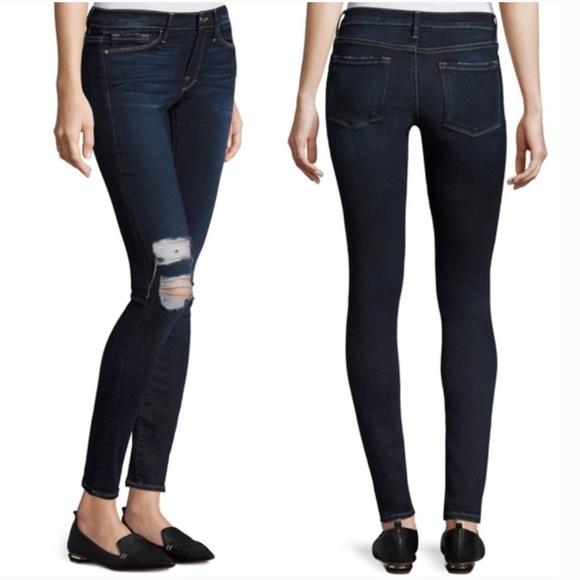 Frame Denim Denim - FRAME Le Skinny de Jeanne Petal Hem Jeans Andover